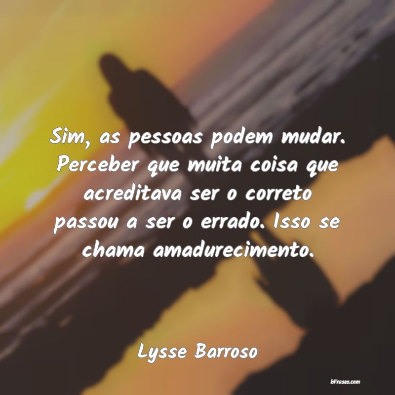 Frases de Lysse Barroso