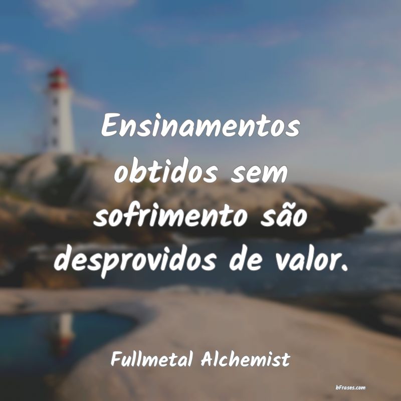 Frases de Fullmetal Alchemist
