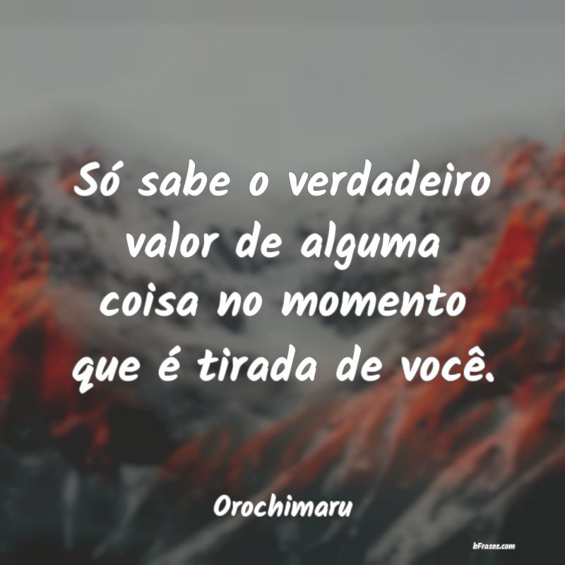 Frases de Orochimaru