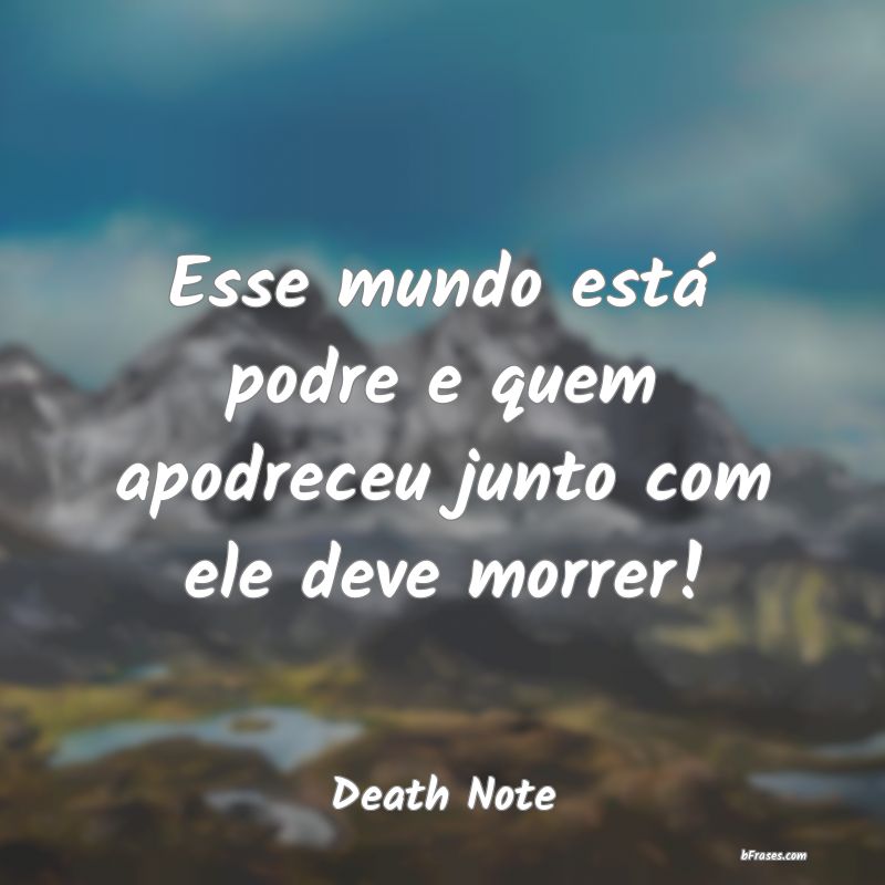 Frases de Death Note