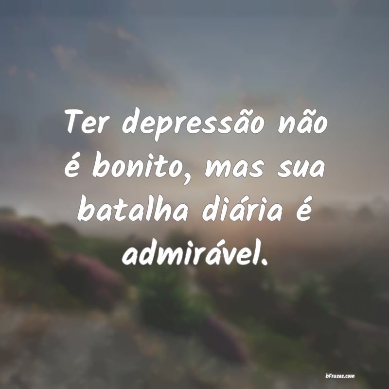 Frases de Depressão