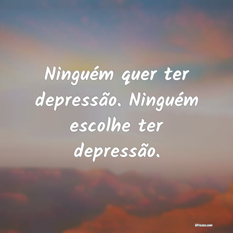 Frases de Depressão