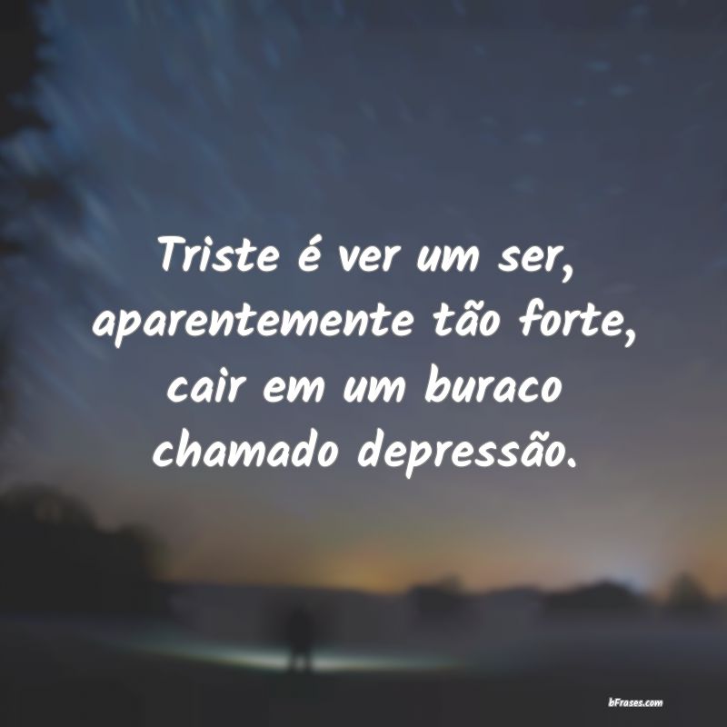 Frases de Depressão