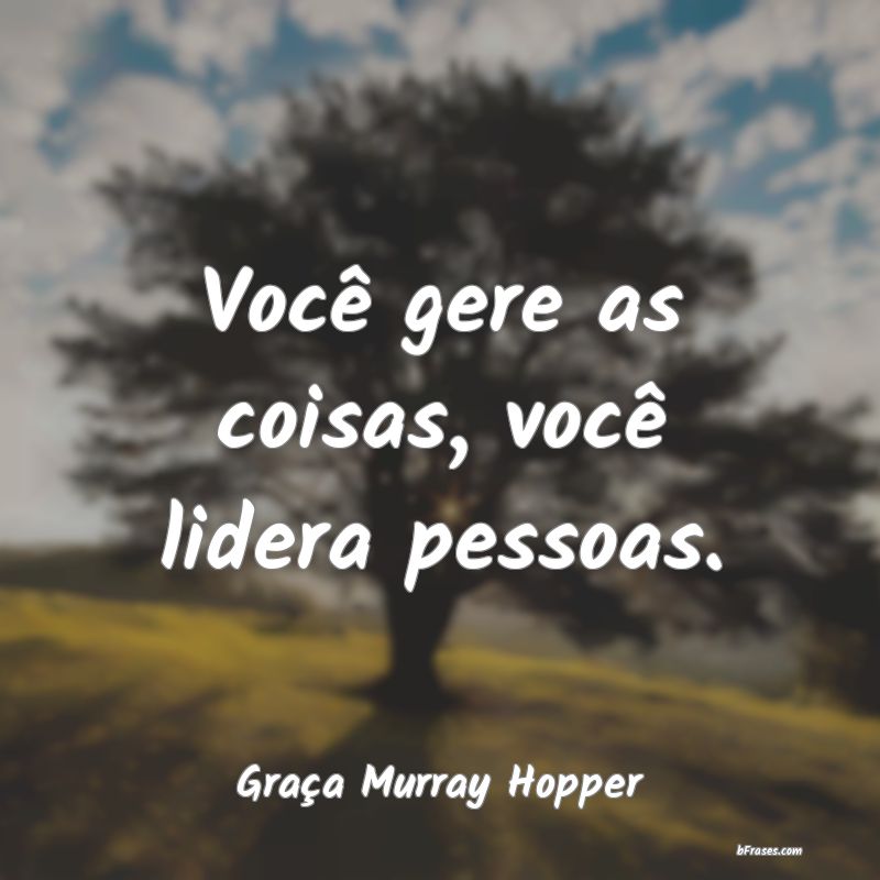 Frases de Graça Murray Hopper