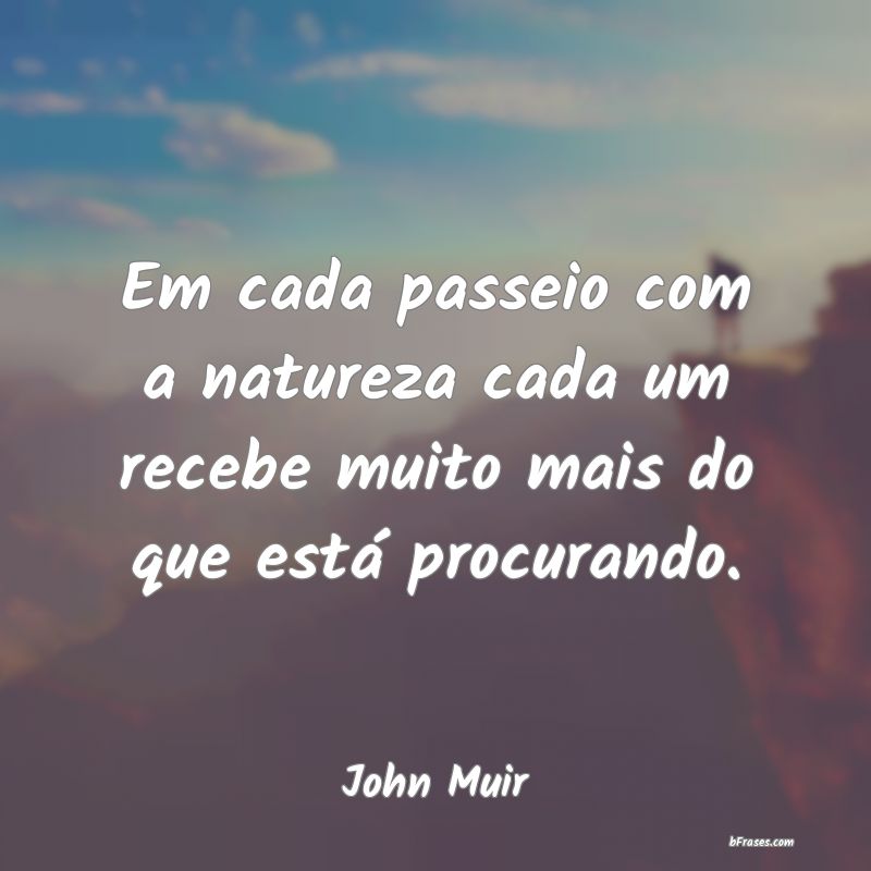 Frases de John Muir