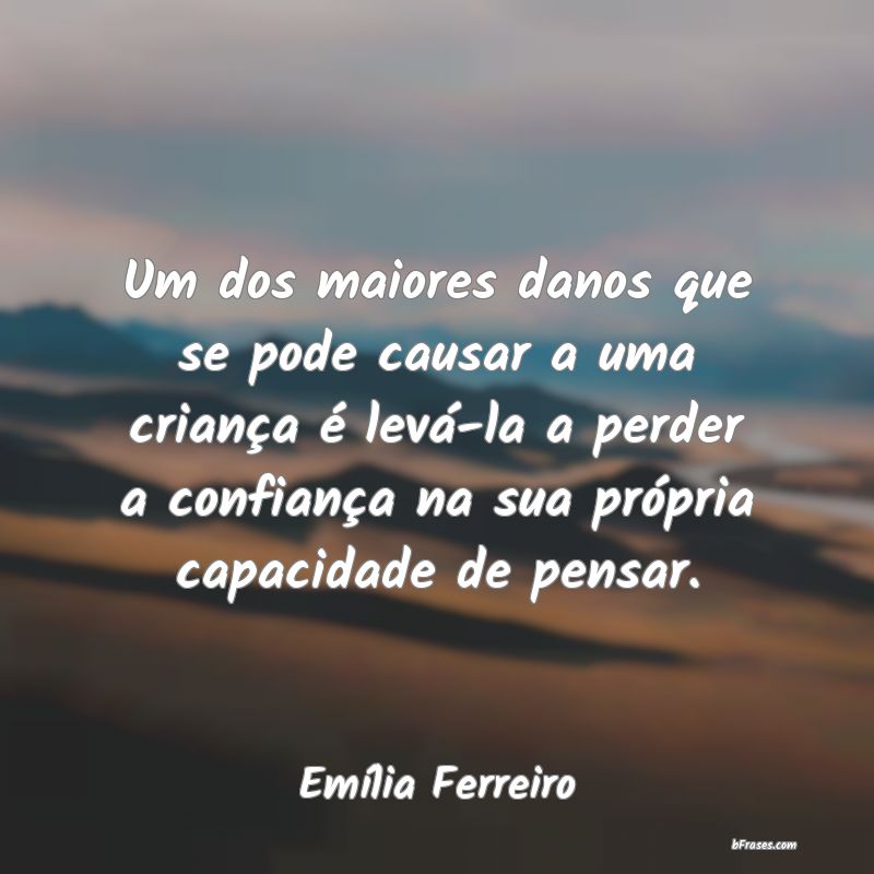 Frases de Emília Ferreiro