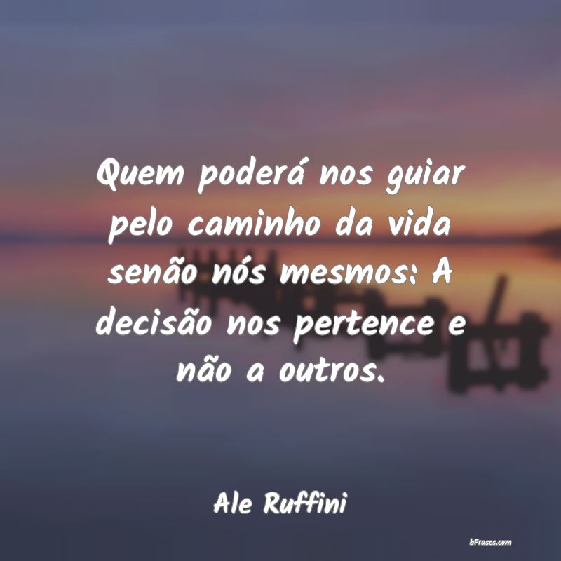 Frases de Ale Ruffini