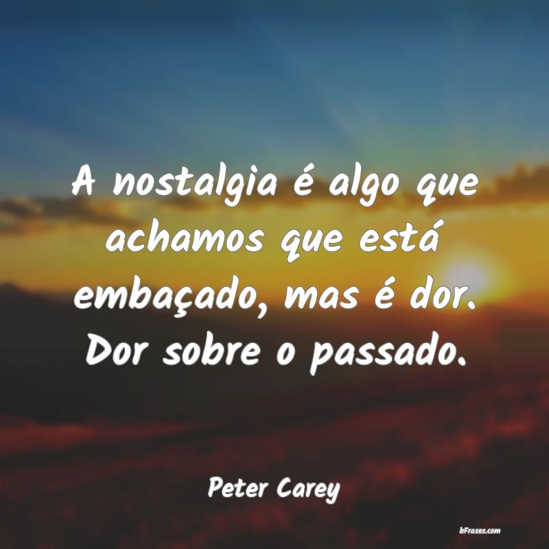 Frases de Peter Carey