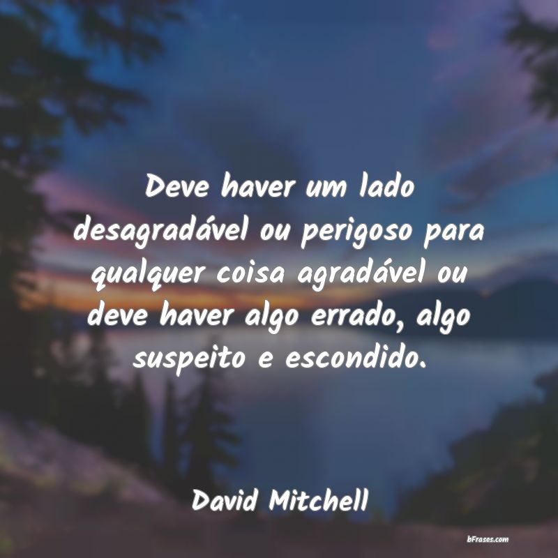 Frases de David Mitchell