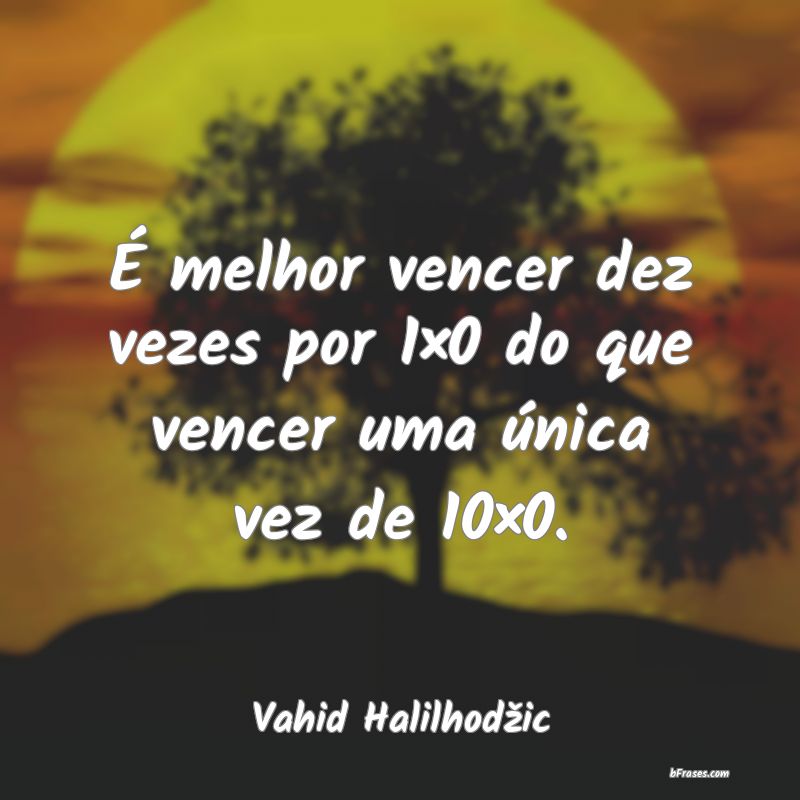 Frases de Vahid Halilhodžic