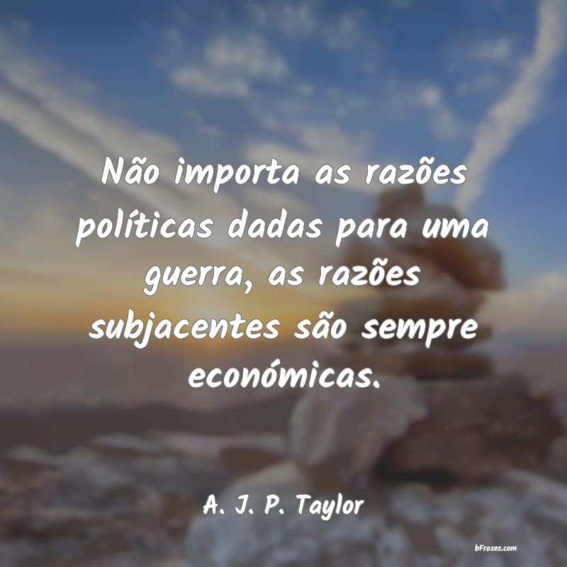 Frases de A. J. P. Taylor