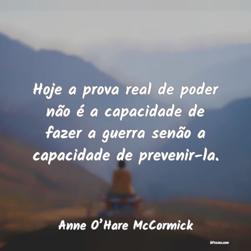 Frases de Anne O’Hare McCormick