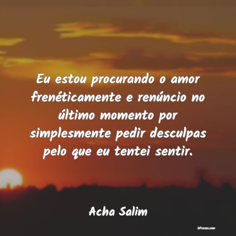 Frases de Acha Salim