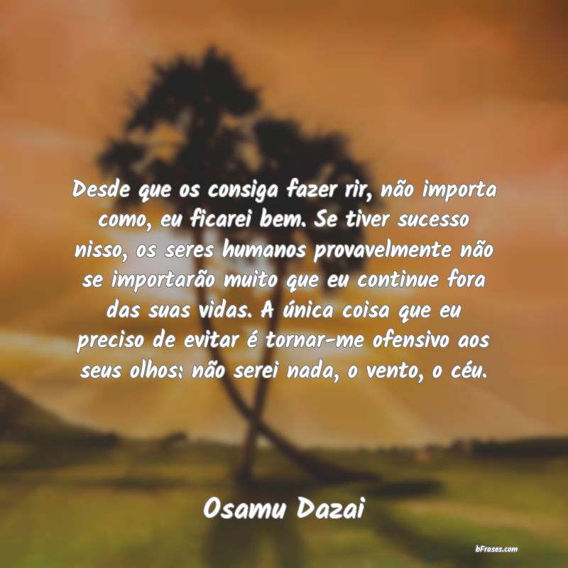 Frases de Osamu Dazai