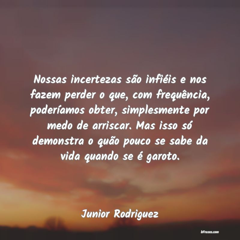 Frases de Junior Rodriguez