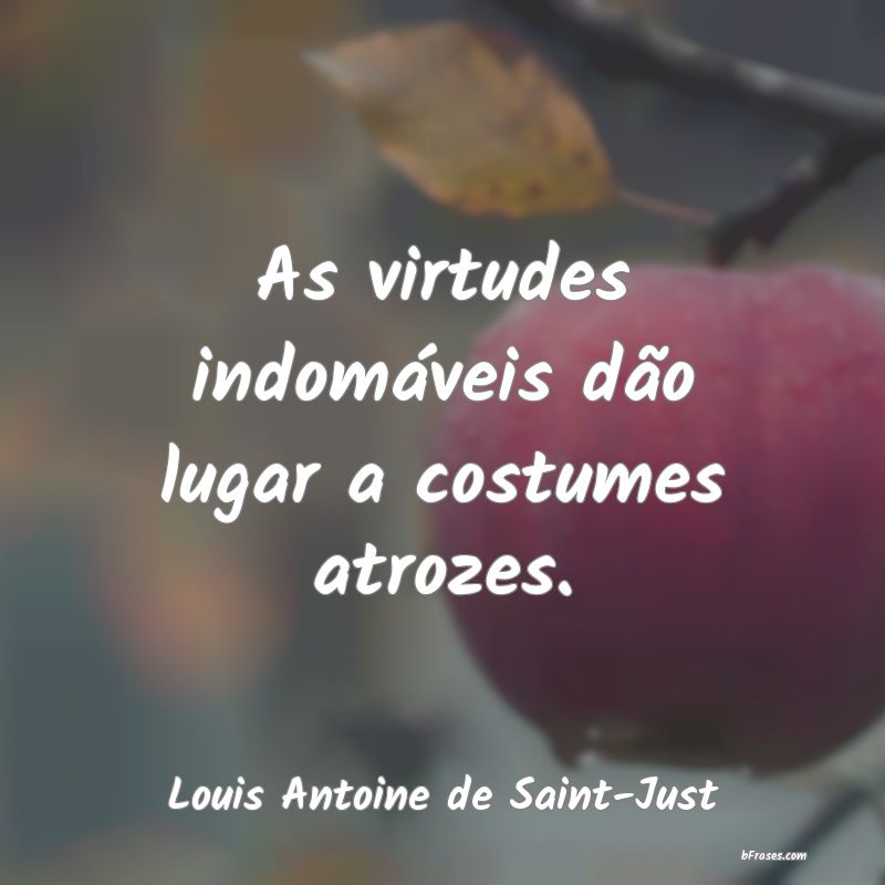 Frases de Louis Antoine de Saint-Just
