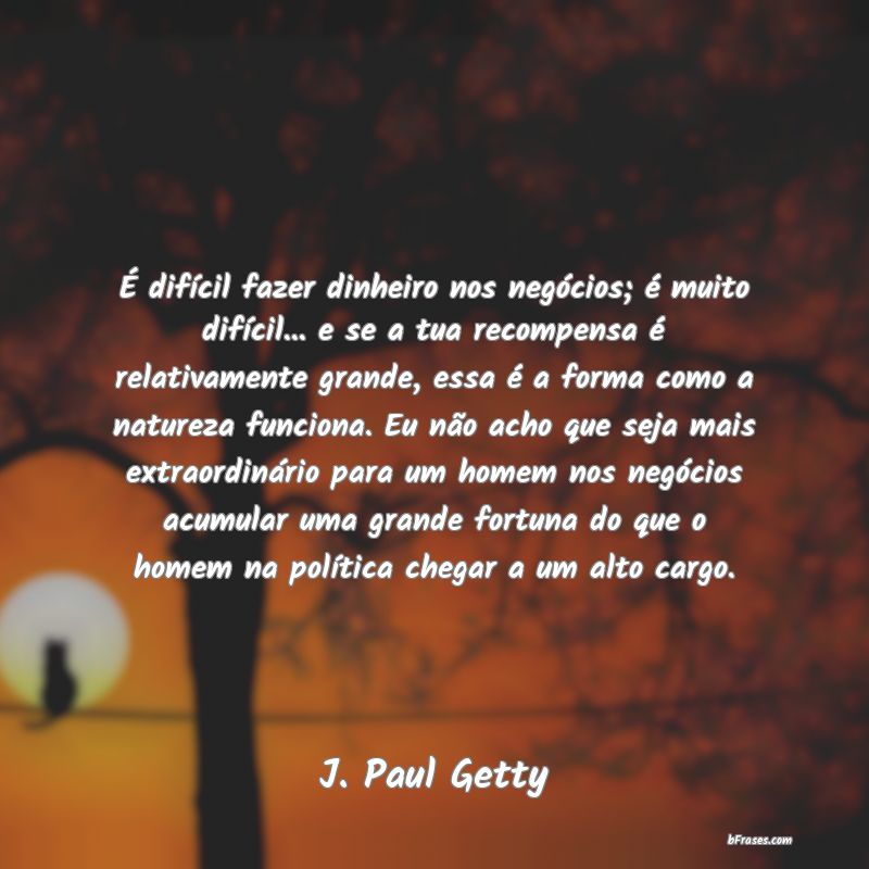 Frases de Jean Paul Getty