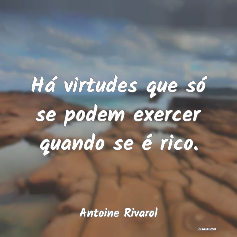 Frases de Antoine de Rivarol