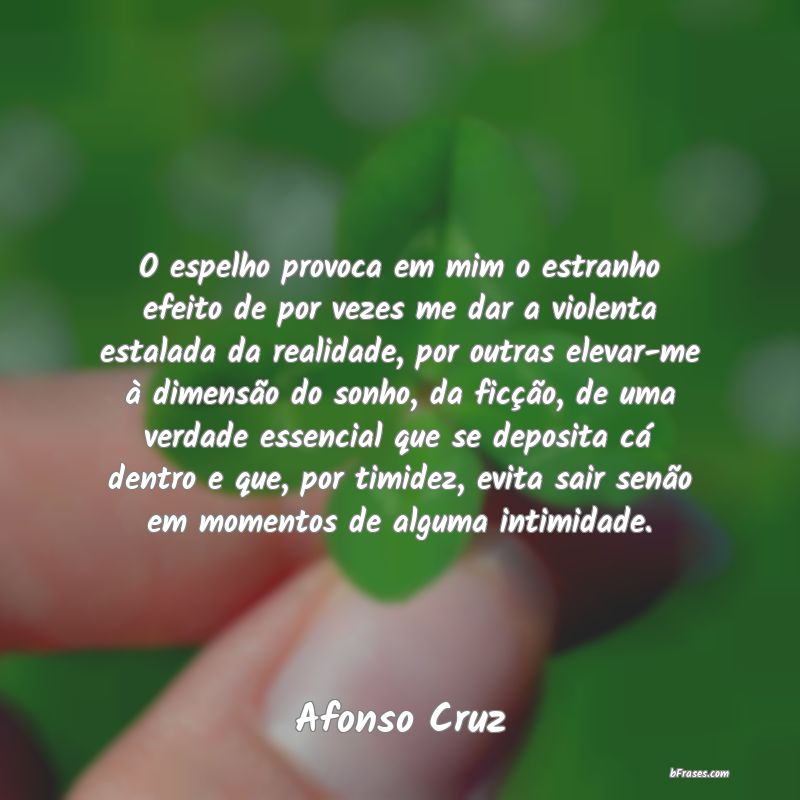 Frases de Afonso Cruz