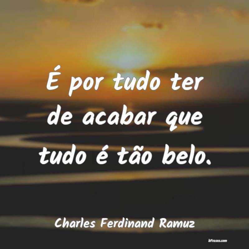Frases de Charles Ferdinand Ramuz