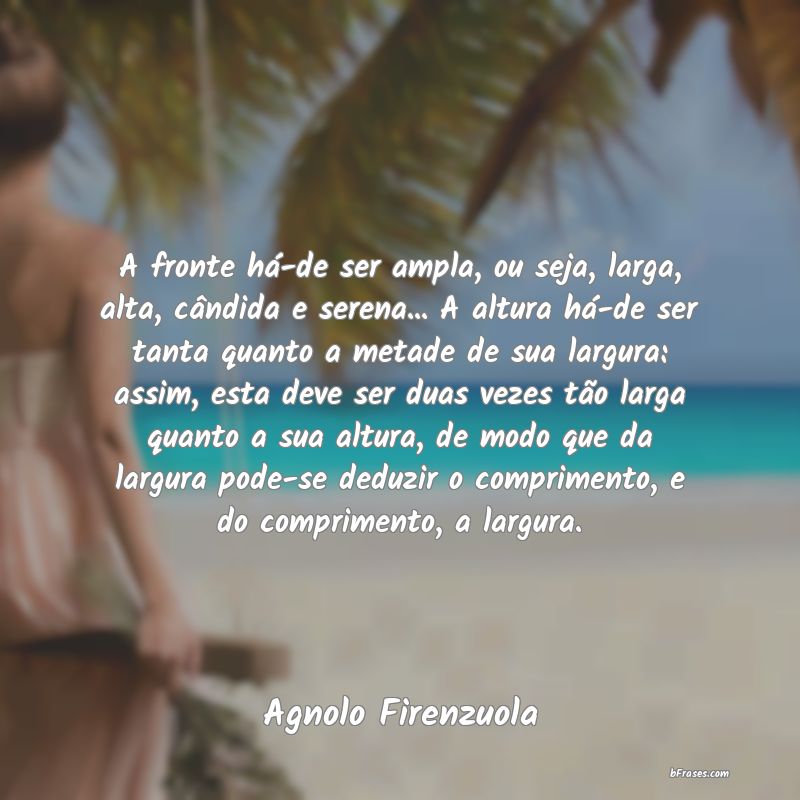 Frases de Agnolo Firenzuola