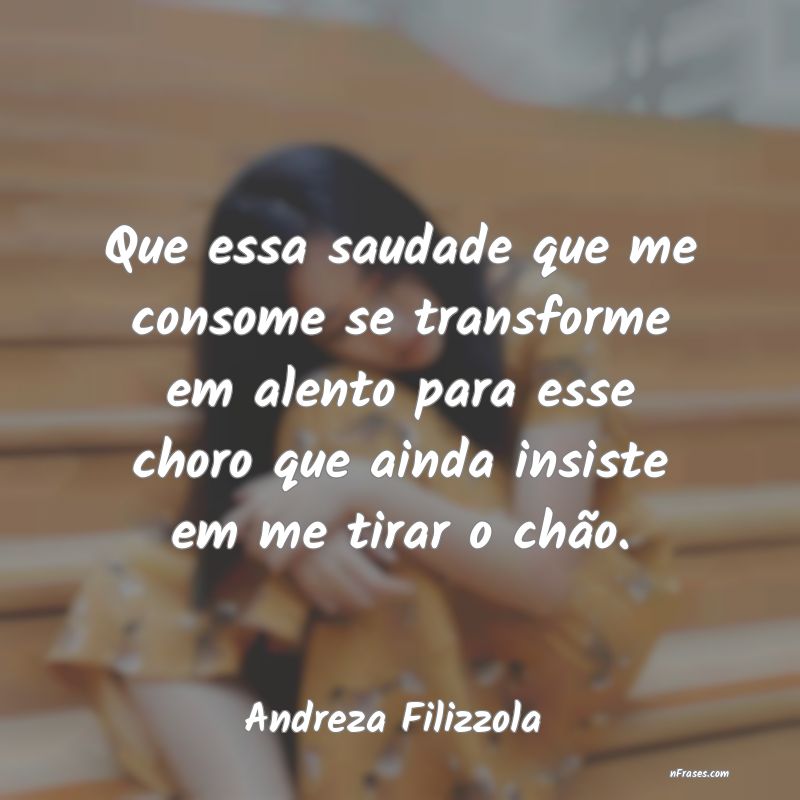 Frases de Andreza Filizzola