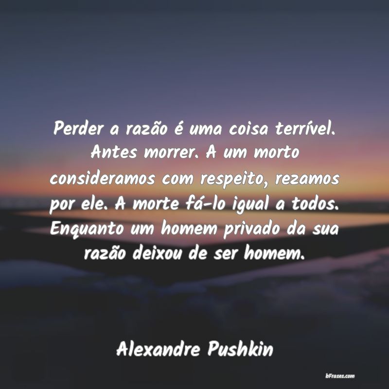 Frases de Alexandre Pushkin
