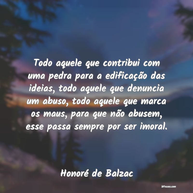 Frases de Honoré de Balzac
