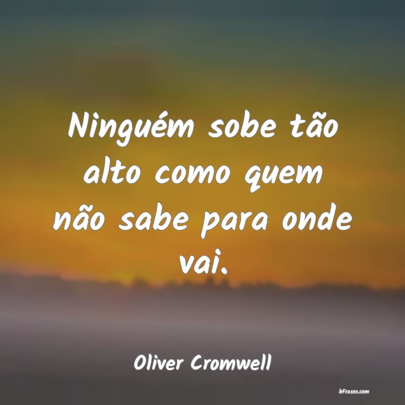 Frases de Oliver Cromwell