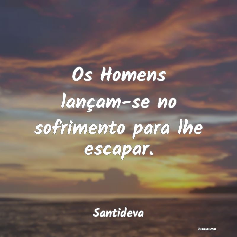 Frases de Santideva