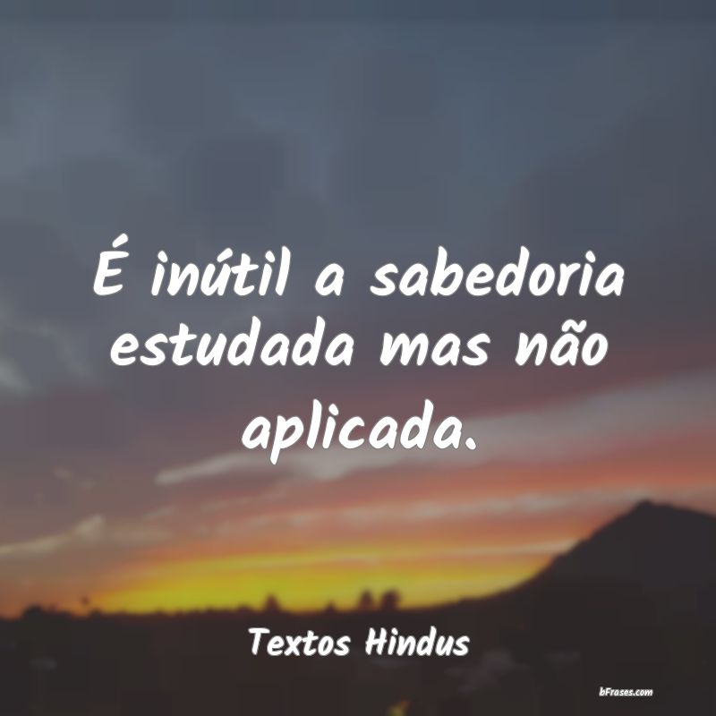 Frases de Textos Hindus