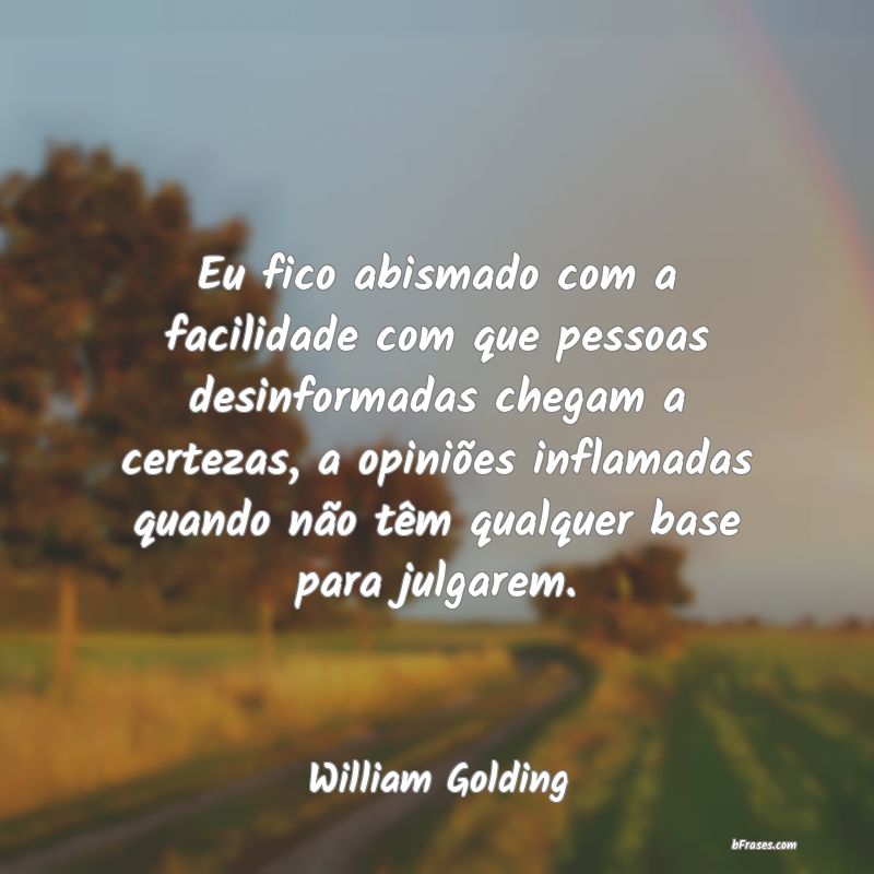 Frases de William Golding