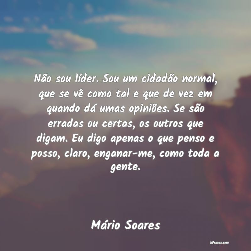 Frases de Mário Soares