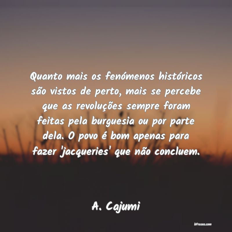 Frases de A. Cajumi