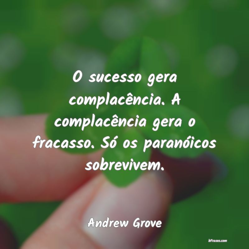 Frases de Andrew Grove