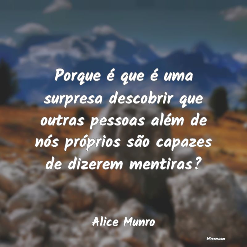 Frases de Alice Munro