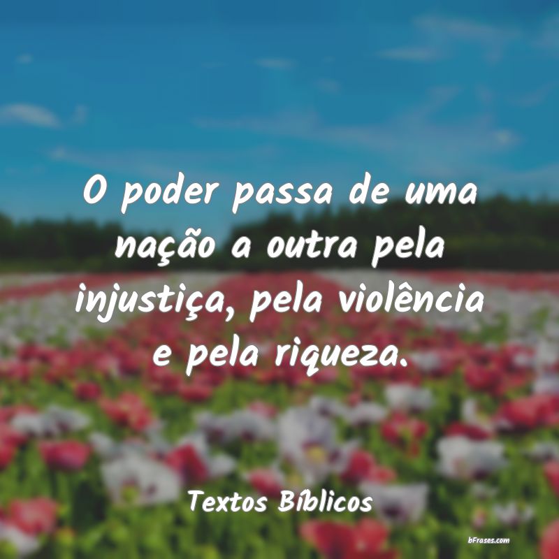 Frases de Textos Bíblicos