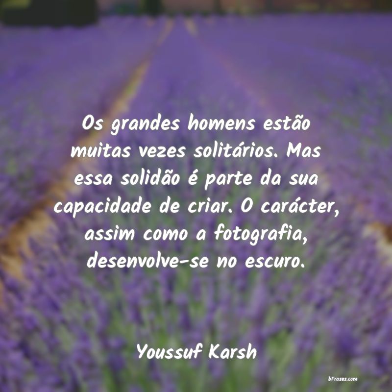 Frases de Youssuf Karsh