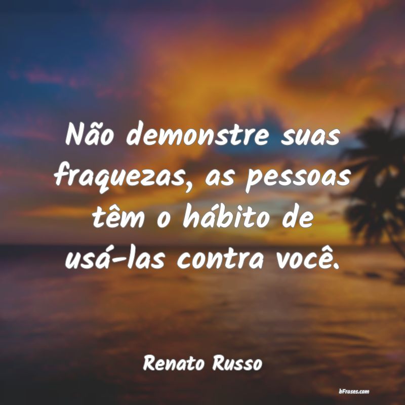 Frases de Renato Russo