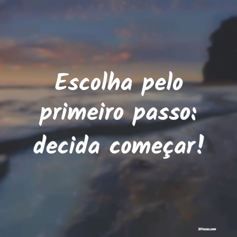 Frases de Decisão