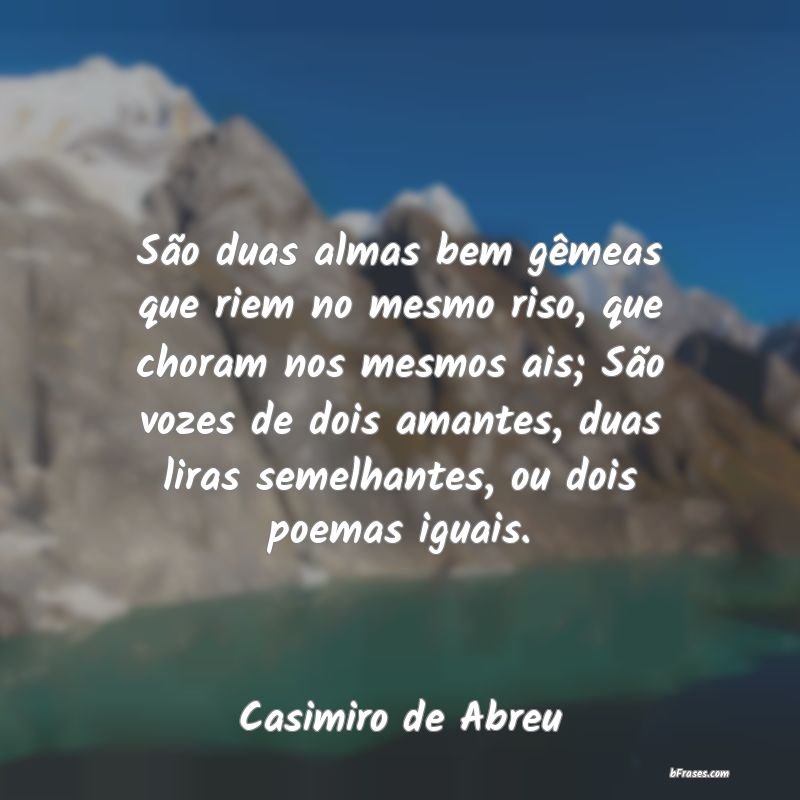 Frases de Casimiro de Abreu