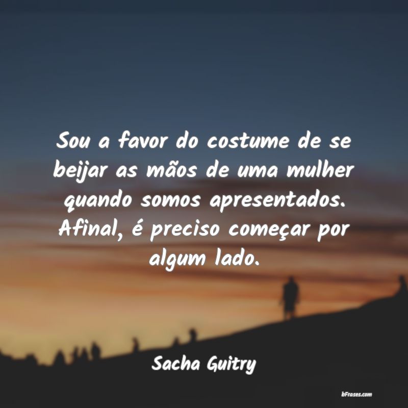Frases de Sacha Guitry