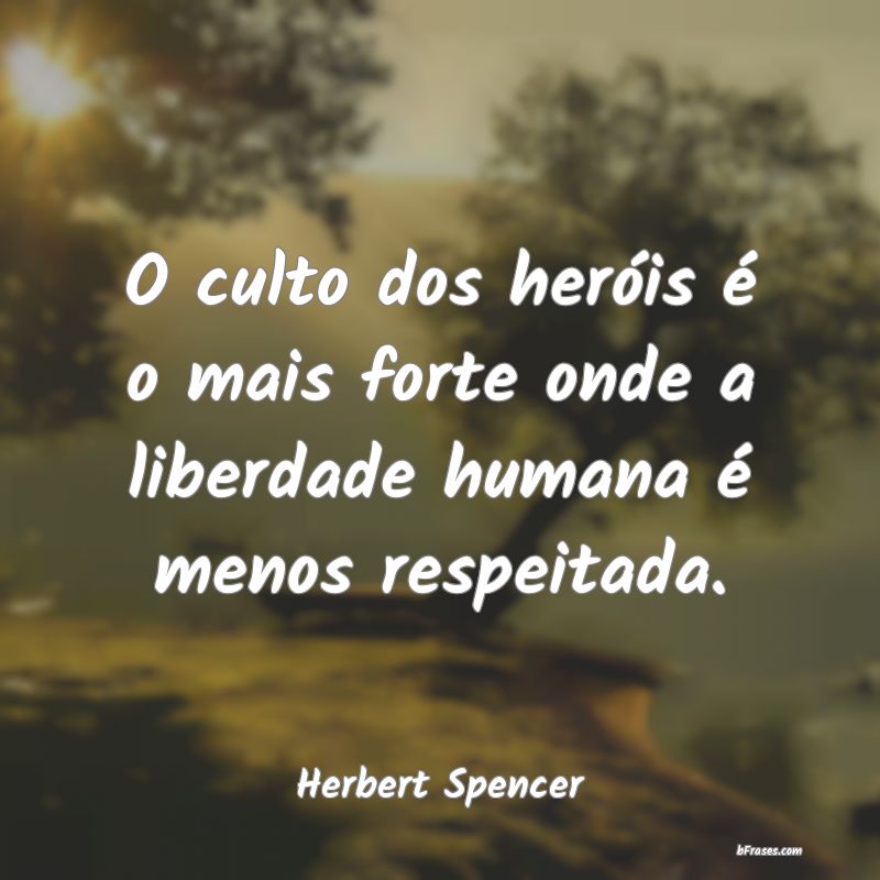Frases de Herbert Spencer