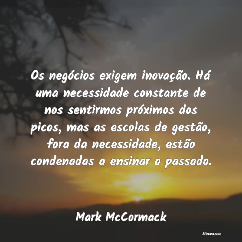 Frases de Mark McCormack