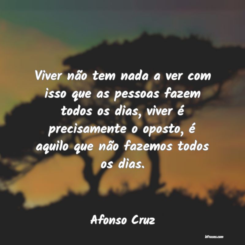 Frases de Afonso Cruz