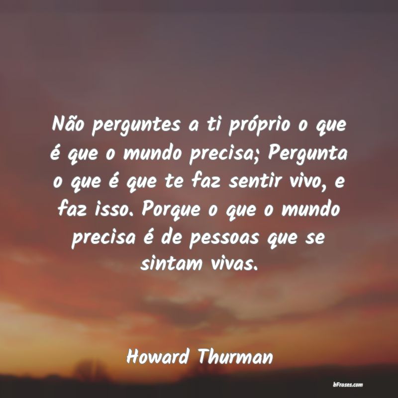 Frases de Howard Thurman