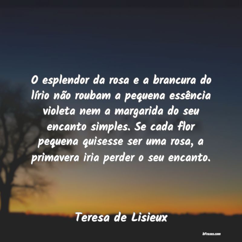 Frases de Teresa de Lisieux
