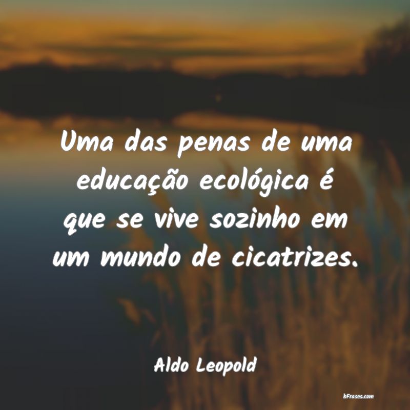 Frases de Aldo Leopold
