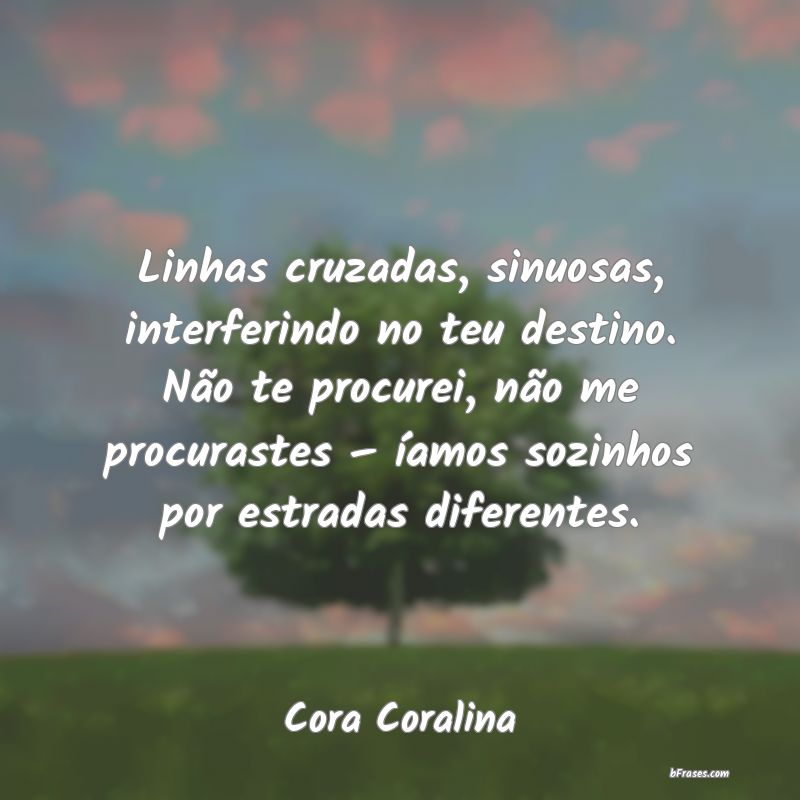 Frases de Cora Coralina