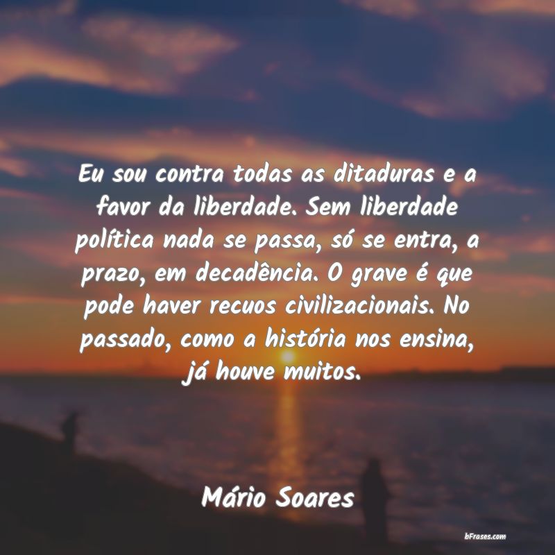 Frases de Mário Soares